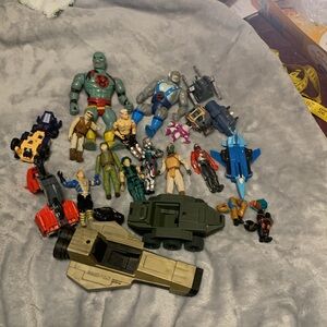 22 price Vintage Action Figures- Equipment